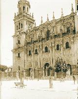 Catedral de Jaén. Fachada. Foto antigua